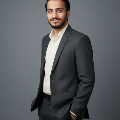 Portrait of Hamza Amin, AI Developer